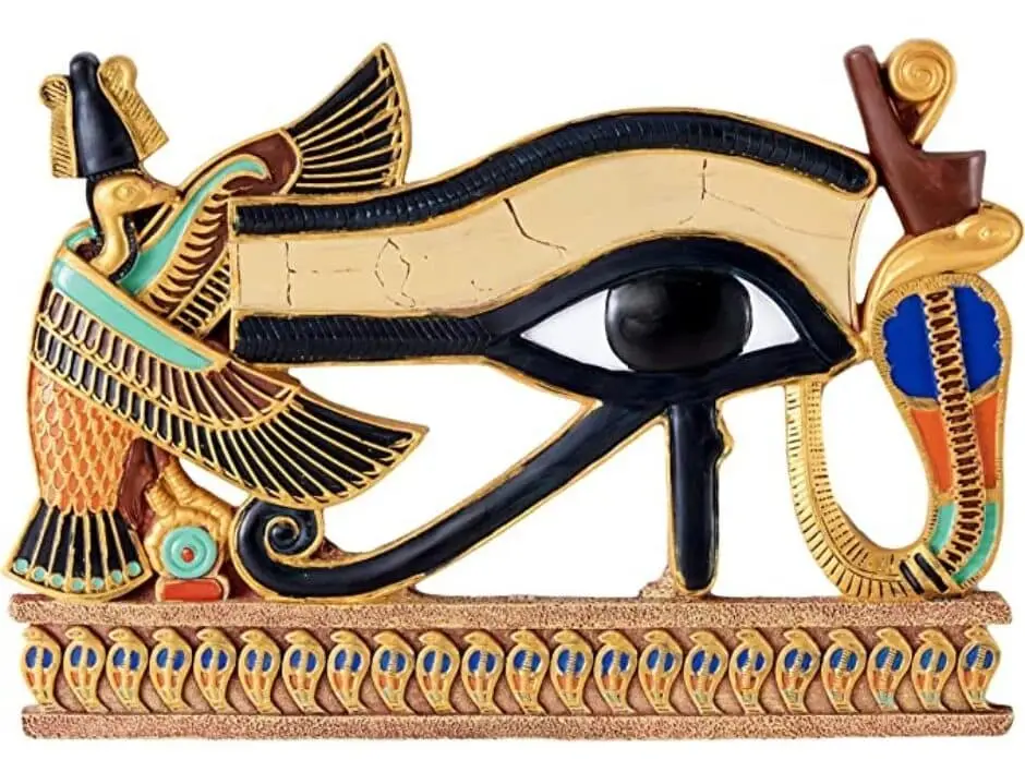 Oeil d'Horus ou Oeil Oudjat, Oeil d'Oudjet - Horus - Temple d'Isis de Sarah